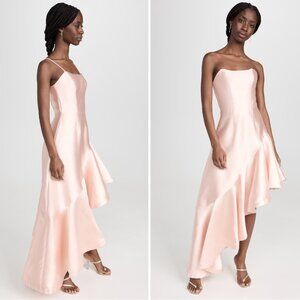 Elliatt Pink Asymmetrical Evening Gown